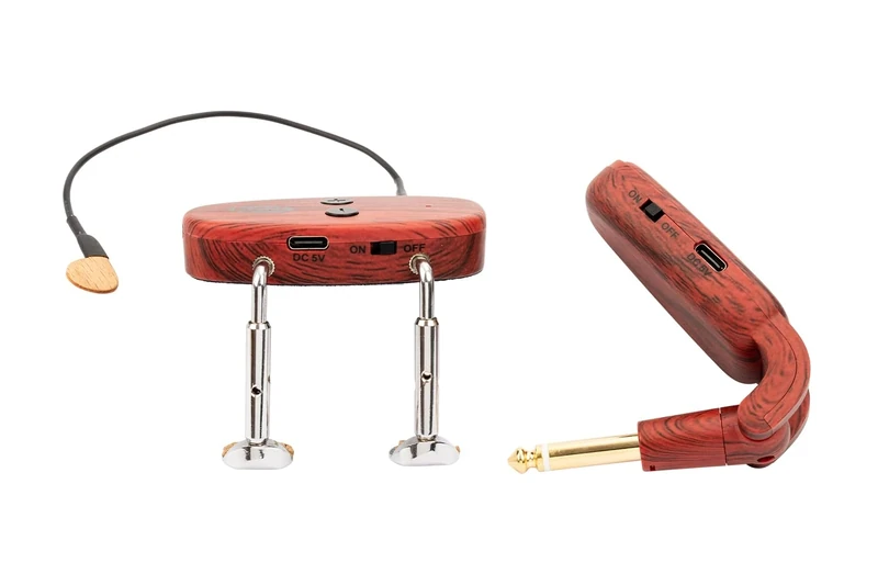 KNA Pickups Portable Piezo Violin/Viola Wireless Pickup (VV-Wi)