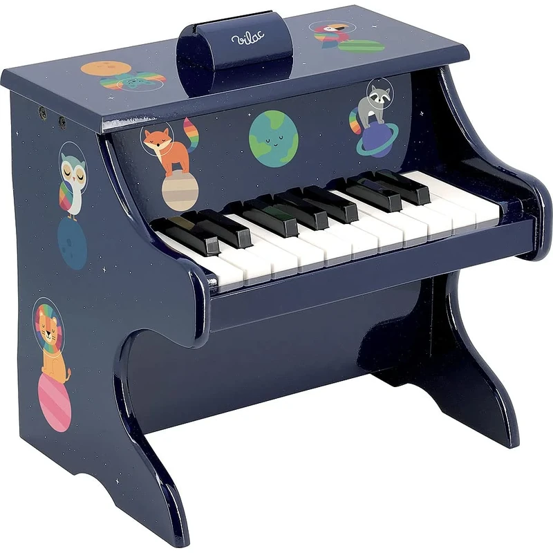 Vilac - Andy Westface Rainbow Piano, 7407, Multi-Coloured