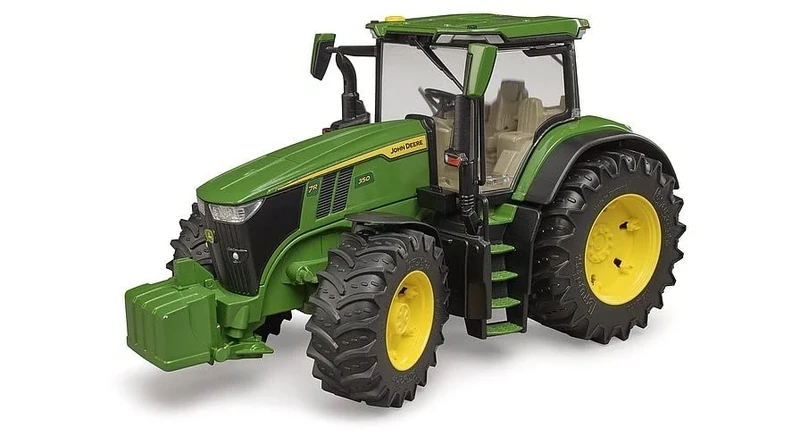Bruder CLAAS Xerion 5000 Tractor – 1:16 Scale Heavy-Duty Farm Tractor with Rotating Cab, Articulated Steering, Treaded Tires| Compatible Implements & bWorld Accessories | Ages 3+