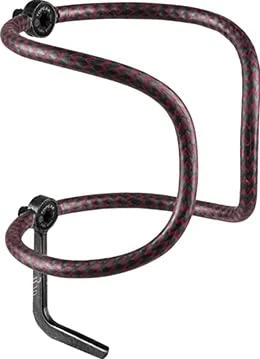 Topeak Feza R10 Carbon Kevlar Bottle Cage for Road Bikes, Lightweight 10g, Red