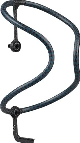 Topeak Feza G12 Carbon Kevlar Bottle Cage for Gravel Bikes, Lightweight 12g, Blue