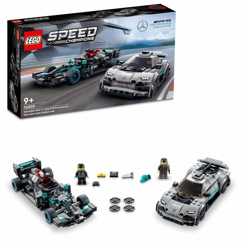 LEGO Speed Champions - 76909 Mercedes-AMG F1 W12 E Performance & Mercedes-AMG Project One - Image 1