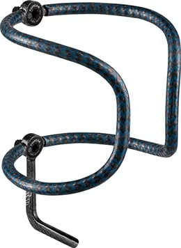 Topeak Feza R10 Carbon Kevlar Bottle Cage for Road Bikes, Lightweight 10g, Blue