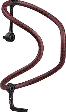 Topeak Feza MT16 Carbon Kevlar Bottle Cage for MTB Bikes, Lightweight 16g, Red