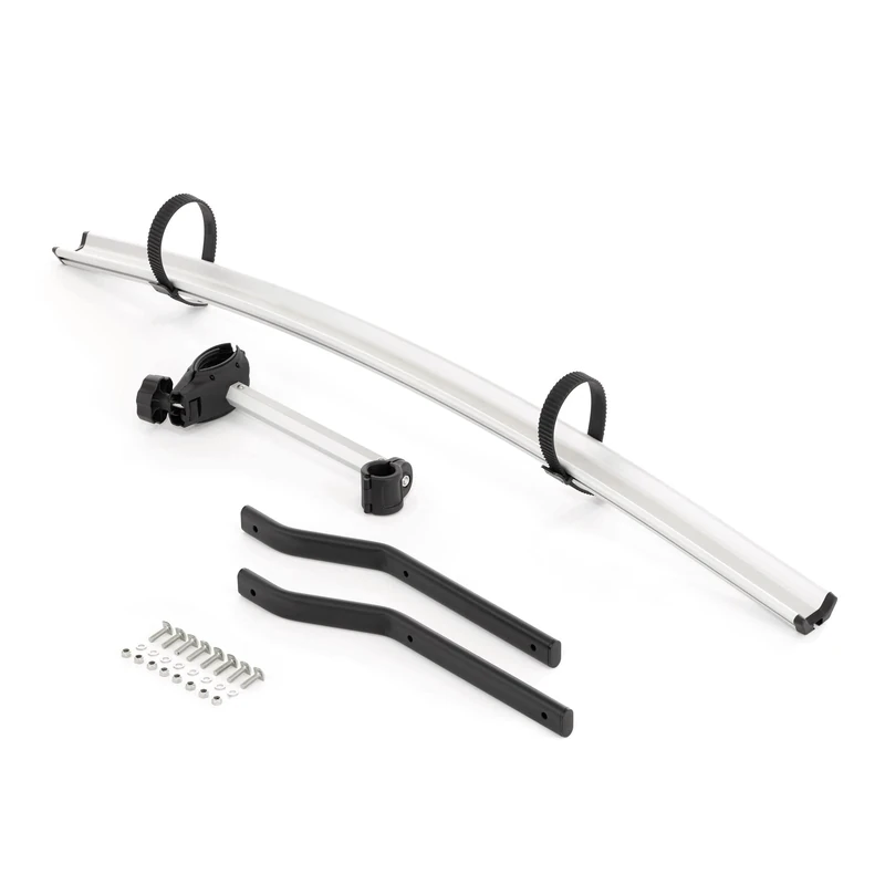 cartrend Bicycle Carrier for Tow Bar Extension for Alu Active Model 11116 for Transporting a 3rd Bike Includes Bicycle Support Arm and Profile Rail and Mounting Material