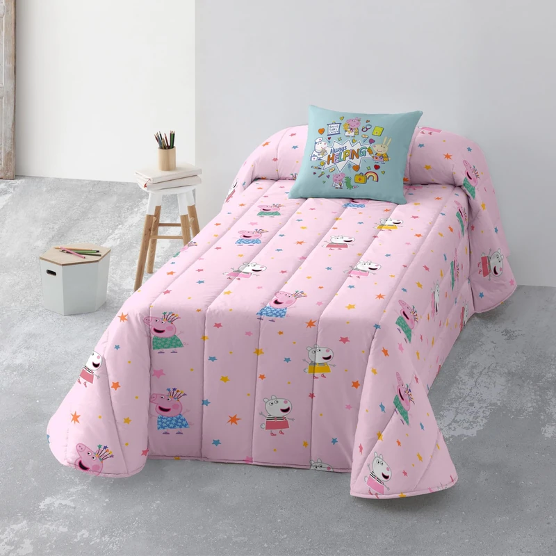 BELUM | Bouti Awesome Quilt, Organic Cotton and Combed Quilt for 90 Bed, Soft Quilt, All Season Bedspread - Image 1