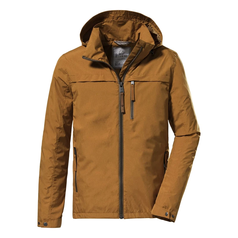 G.I.G.A. DX GS 12 MN JCKT 38217-000 Men's Functional Outdoor Jacket with Roll-Up Hood Dark Curry M