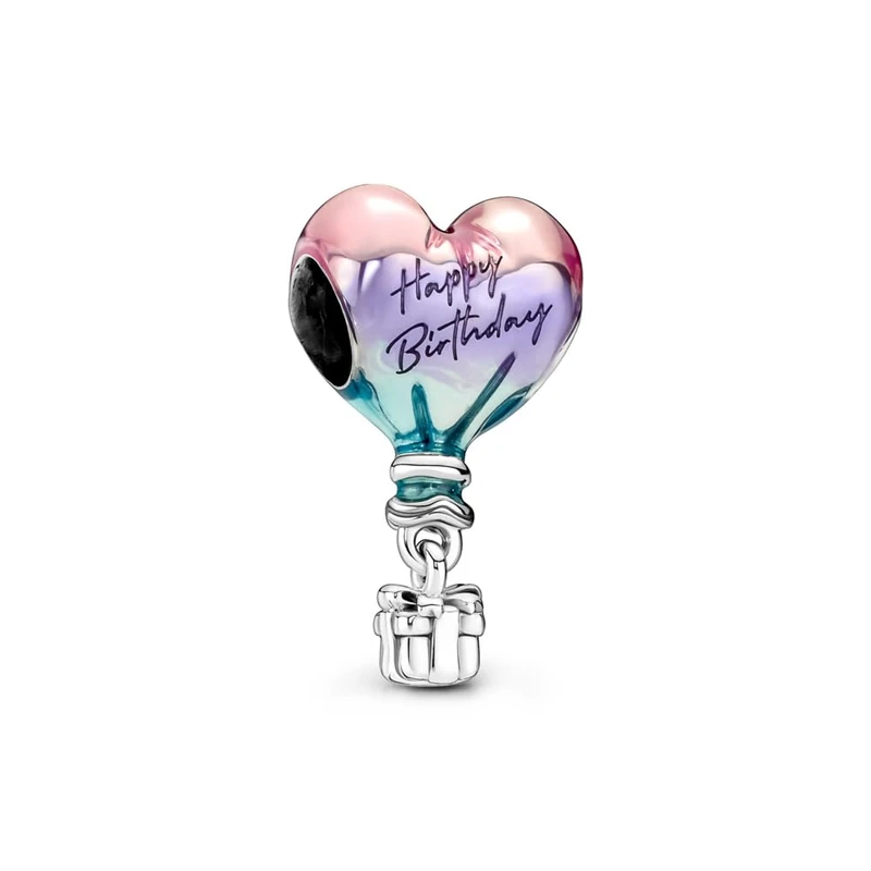 Pandora Happy Birthday Hot Air Balloon Charm- No Box