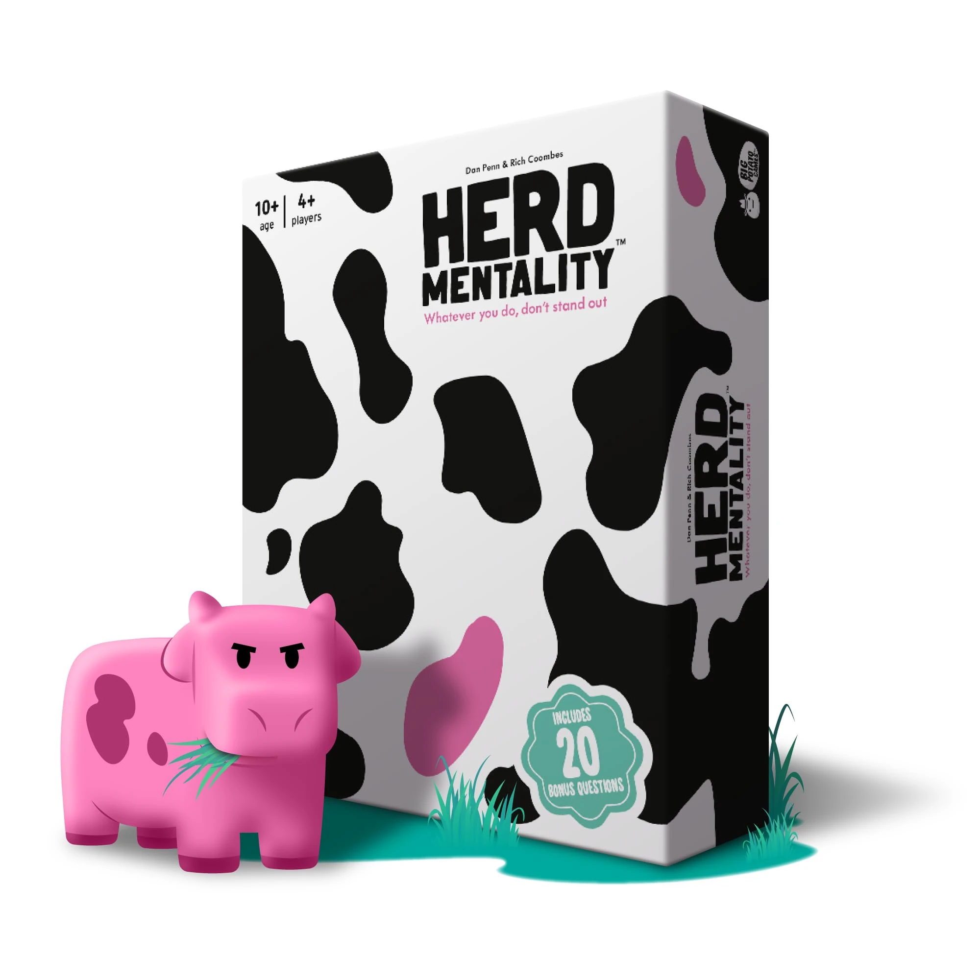 Herd Mentality – Udderly Hilarious Family Board Game for 4–20 Players | Easy to Learn, Loved by Millions, with Bonus Online Exclusive Content | Best Christmas Game