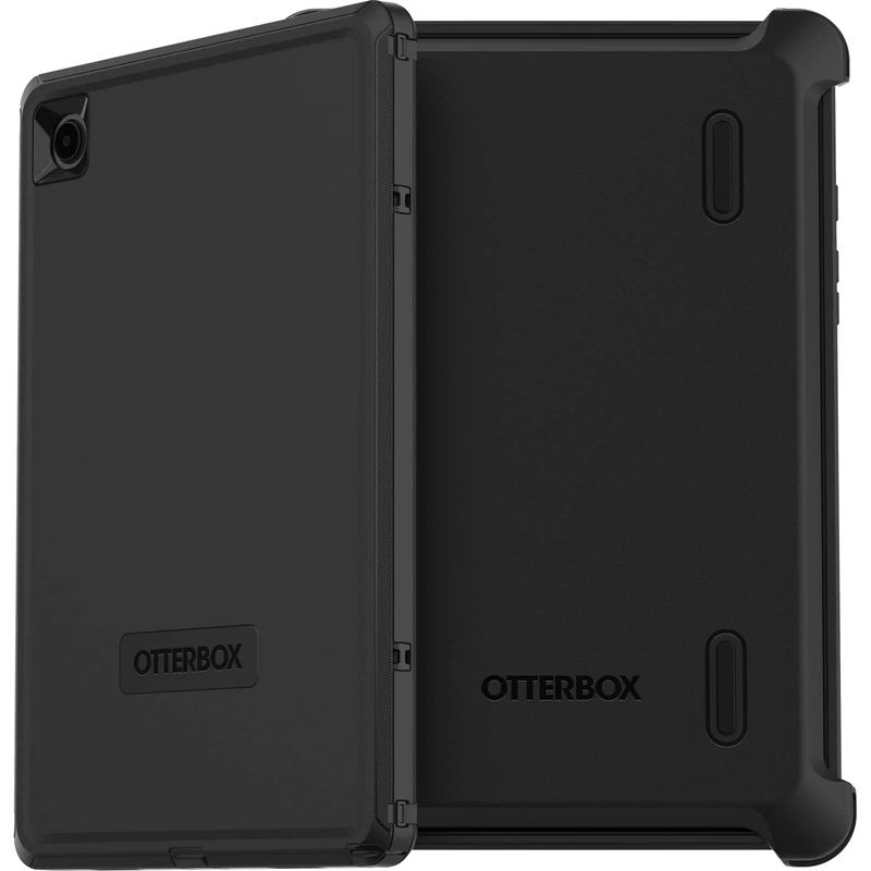 OtterBox Defender Case for Samsung Galaxy Tab A8 10.5" (2021), Shockproof, Ultra-Rugged Protective Case with built in Screen Protector, 2x Tested to Military Standard, Black, Non-Retail Packaging