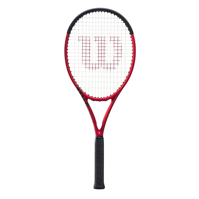 Wilson Clash 100UL v2.0 Tennis Racket, Carbon Fibre, Head-Light (grip-heavy) balance, 281 g, 68.6 cm length, Red/Black