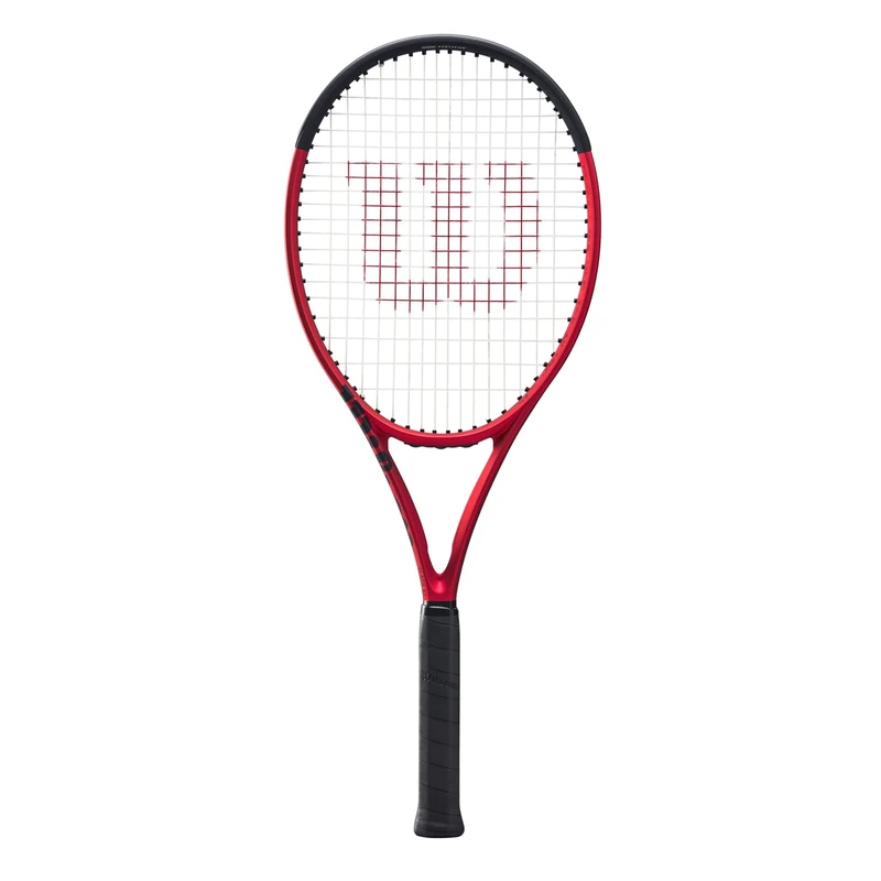 Wilson Clash 100UL v2.0 Tennis Racket, Carbon Fibre, Head-Light (grip-heavy) balance, 281 g, 68.6 cm length, Red / Black