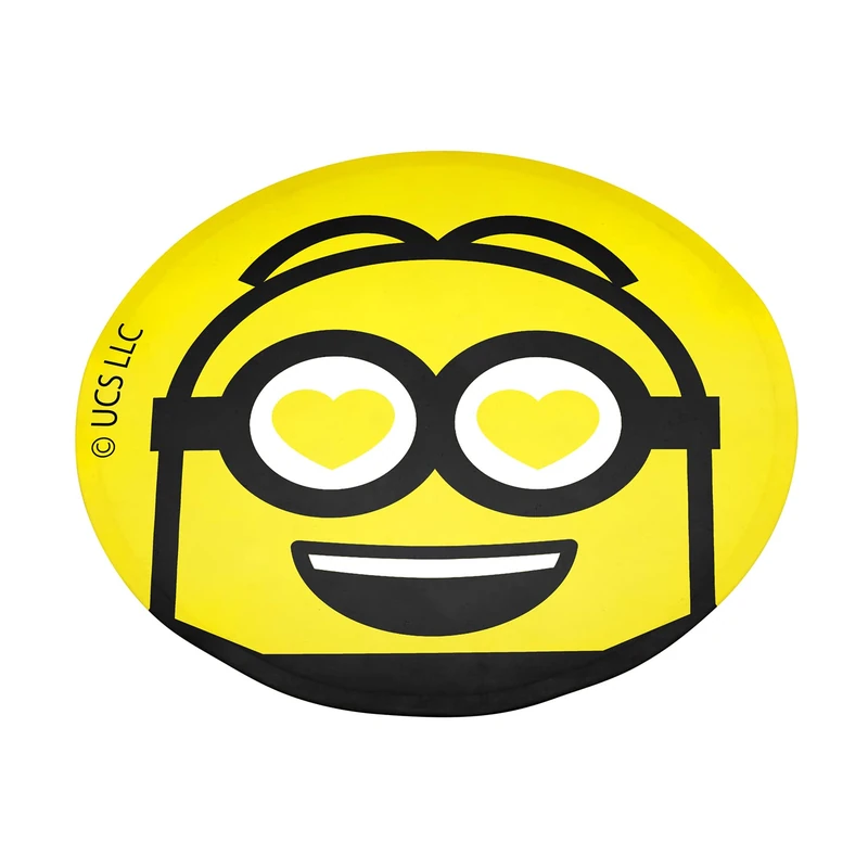 Wilson Tennis Marker Dots, Minions Theme, Rubber, Yellow, 6 pcs.