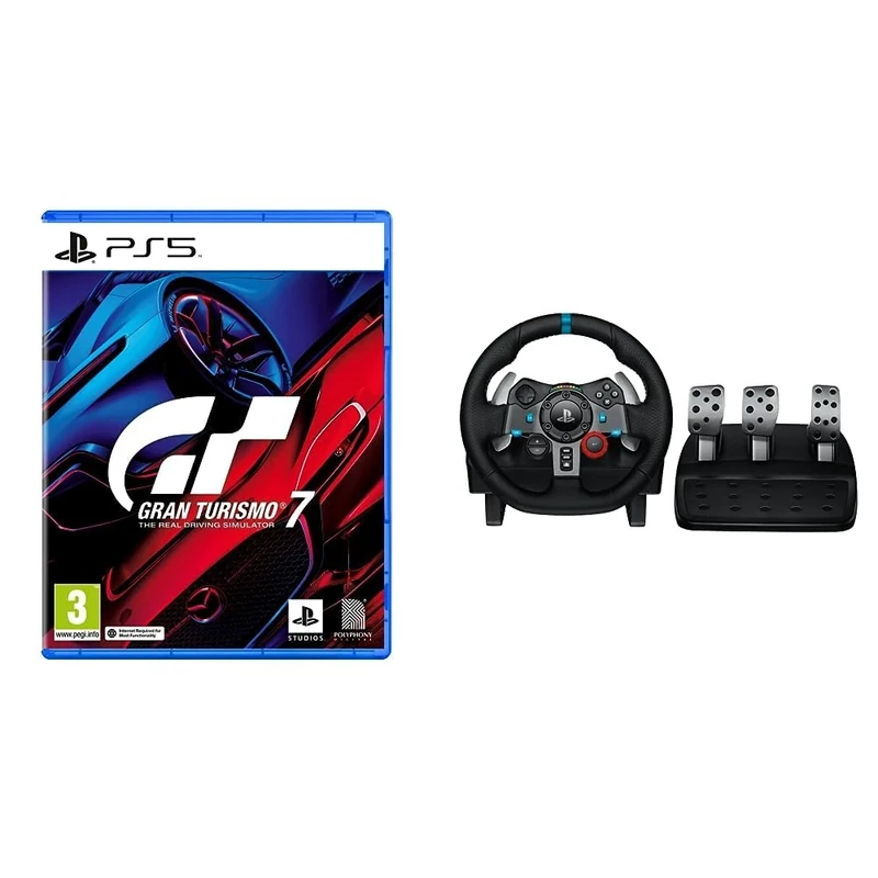 Gran Turismo 7 (PS5) + Logitech Gaming Wheel Bundle