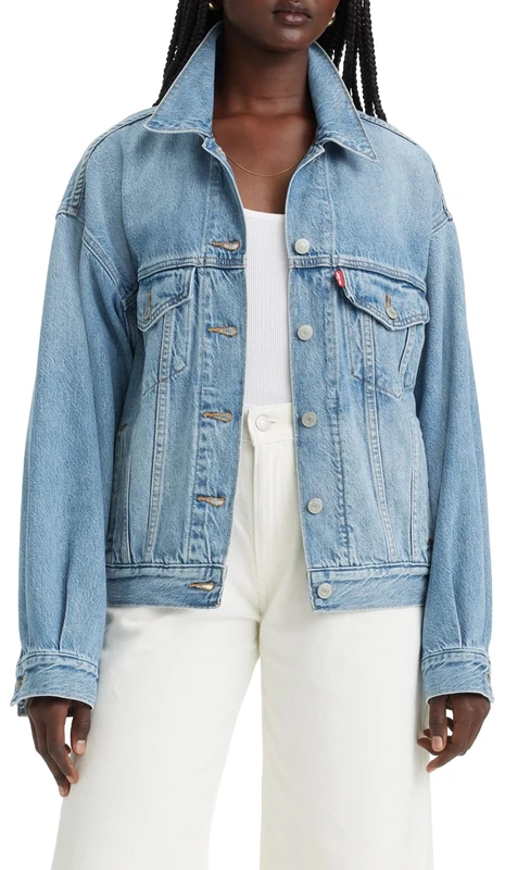 Levi's Women's 90s Trucker Jacket, Soft As Butter Mid, L