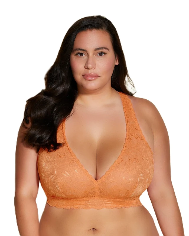 Cosabella Women's Say Never Ultra Curvy Racie Racerback Bralette, Garcinia, S
