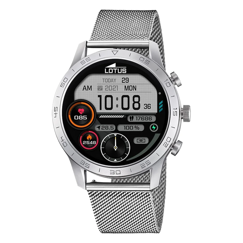 Lotus 50047/1 Smartwatch with Steel Mesh Bracelet