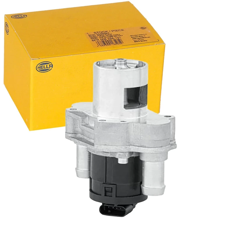 HELLA 6NU 014 864-531 EGR Valve - Electric - 5-pin connector - without gasket / seal/without EGR cooler - Control Unit/Software must be trained/updated