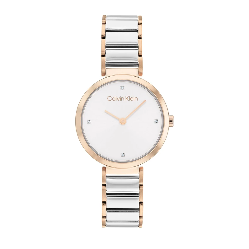Calvin Klein Women's 28mm Two-Tone Quartz Watch - 25200139