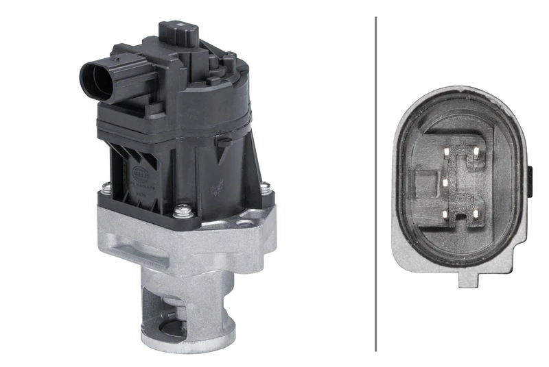HELLA 6NU 014 864-741 EGR Valve - Electric - 5-pin connector - with seal