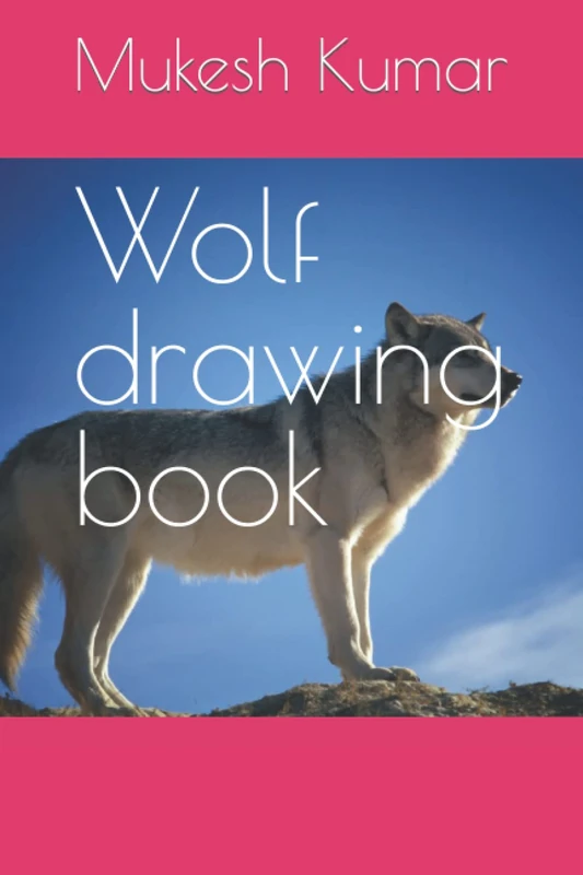 Wolf drawing book