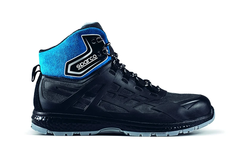 sparco Arctic Work Shoes Water Resistant Drs Black-Blue - Image 1