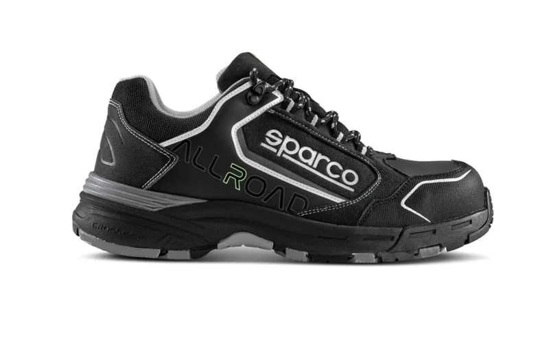 sparco Allroad Unisex Adult Work Safety Shoes, Black, 41 EU, Black, 7 UK