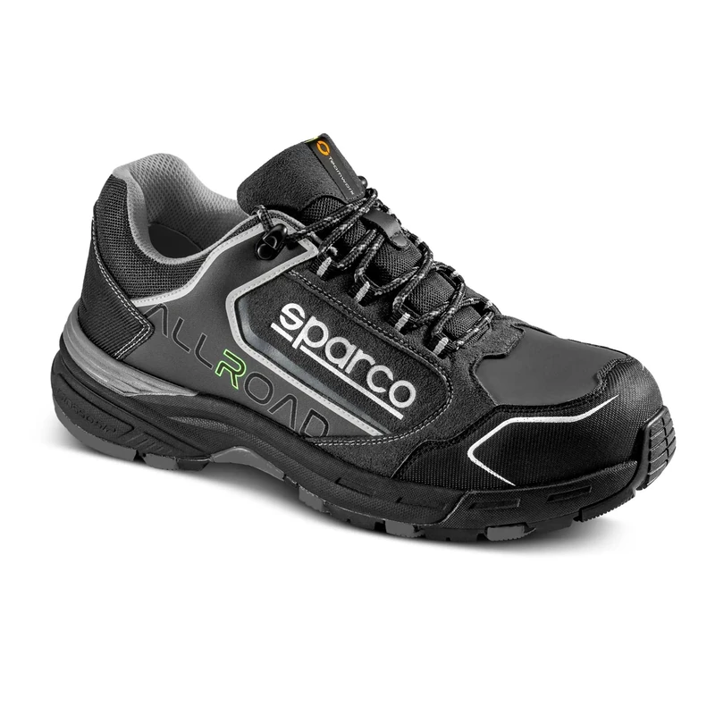 sparco Allroad Unisex Adult Work Safety Shoes, Black, EU 38 - UK 5, Black, 6 UK
