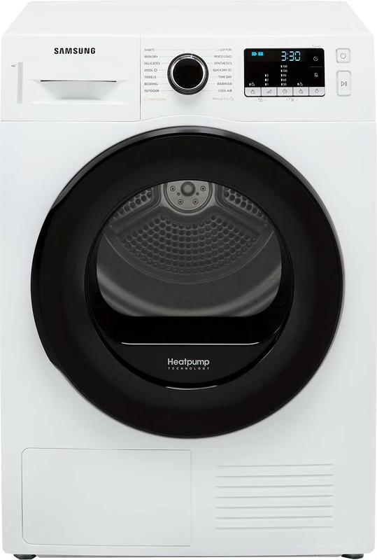 Series 5 DV9BTA020AE/EU 9kg Heat Pump Tumble Dryer with OptimalDry™ in White