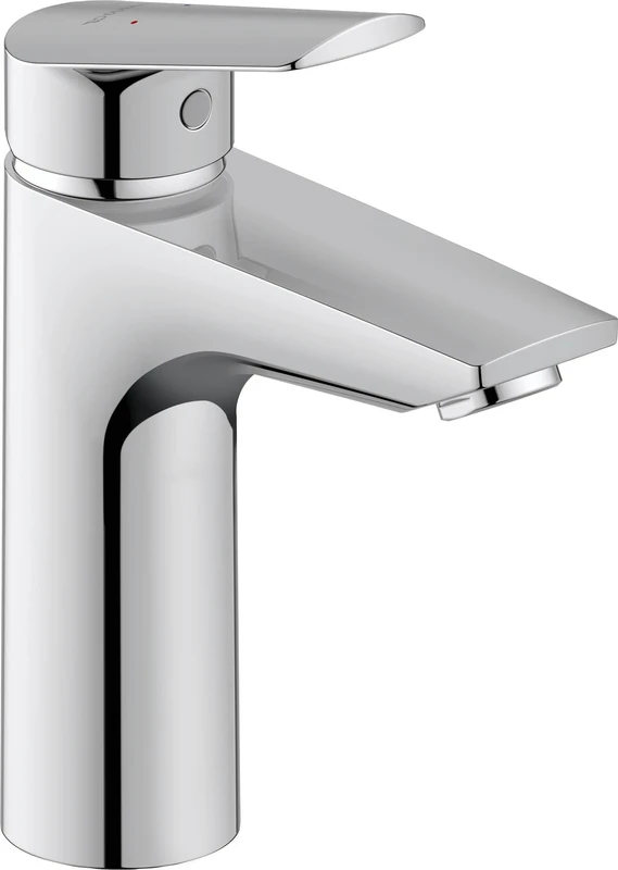 Duravit No.1 Basin taps, Size M (spout Height 117 mm), Basin Mixer tap, Basin Mixer tap with Water-Saving MinusFlow Function, Chrome