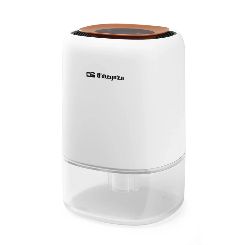 Orbegozo DH 305 Dehumidifier, Compact Size, Silent, Decorative Light, No Coolant, Capacity 1 L, 23 W