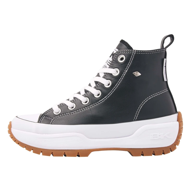 British Knights Kaya MID Fly Women's High-Top Shoe Trainers, Black, 7 UK