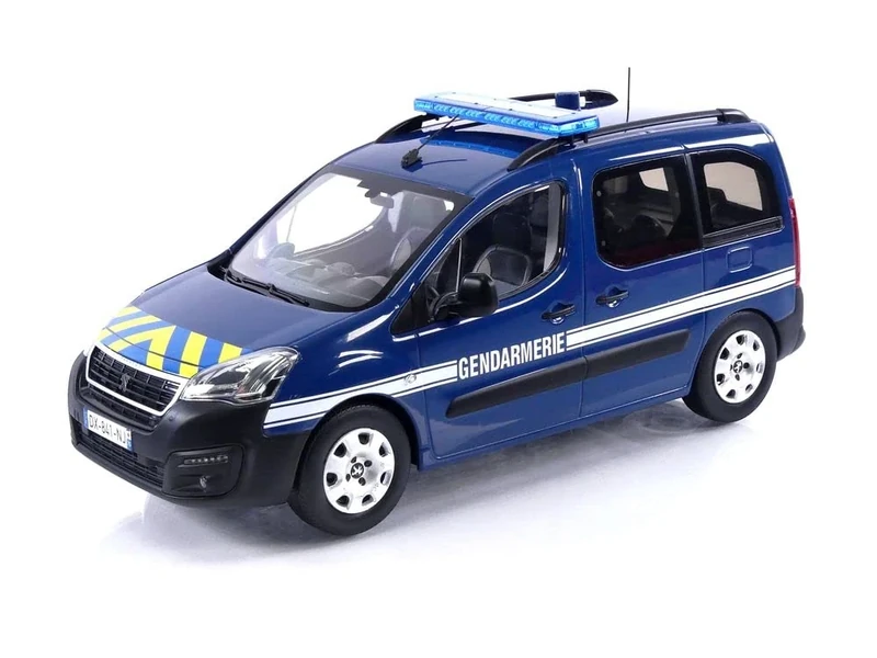 Norev 1:18 Peugeot Partner 2016 - Gendarmerie Blue & Yellow stripping
