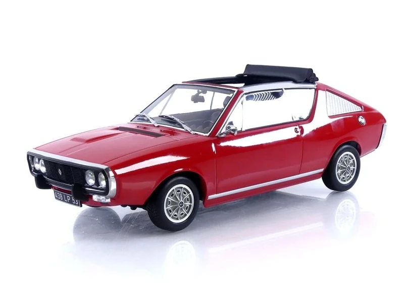 Norev 1:18 Renault 17 Gordini Découvrable 1975 - Red