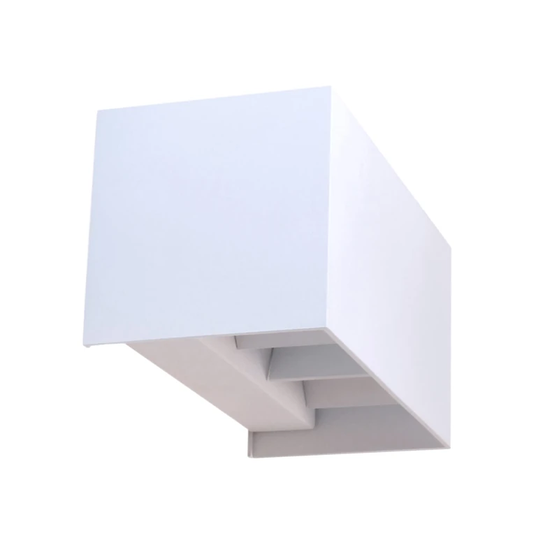 wonderlamp W-T000049 Outdoor Wall Light - Cam, LED, Pivoting 120, White, 4 Lights 5W, Neutral Light 4000K, Ip54