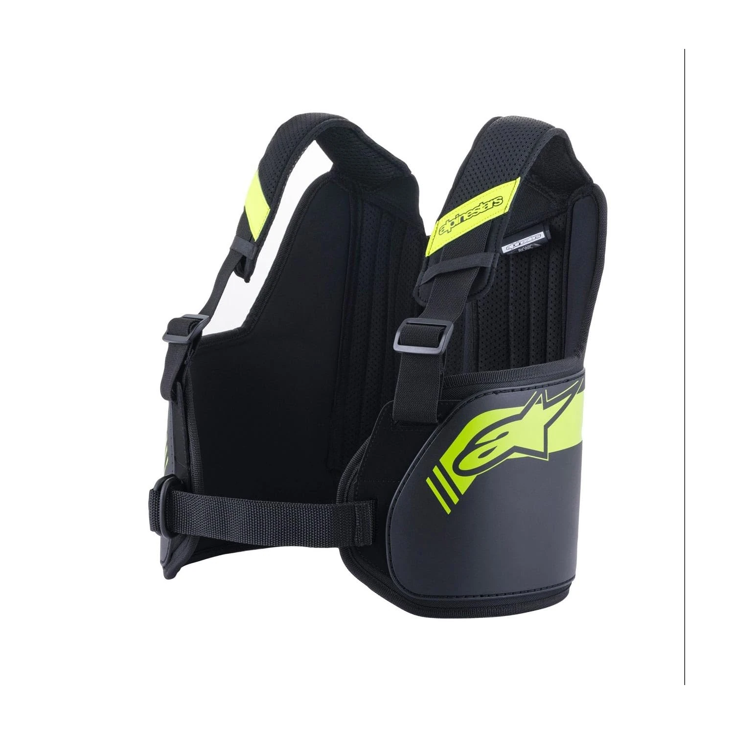 ALPINESTARS YOUTH BIONIC AIR RIB PROTECTOR - BLACK/YELLOW FLUO - O/S
