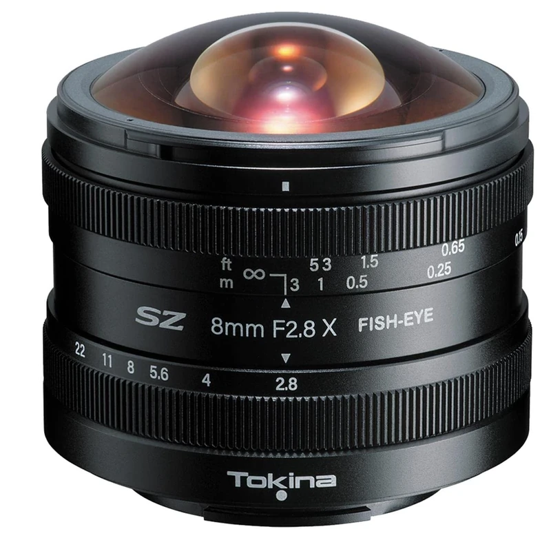 TOKINA SZ 8mm F2.8 Fisheye MF- Fujifilm X mount