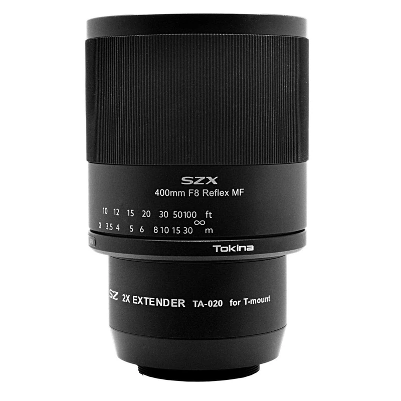 Tokina SZX 400mm F8 Reflex Lens and 2x Extender - Nikon Z