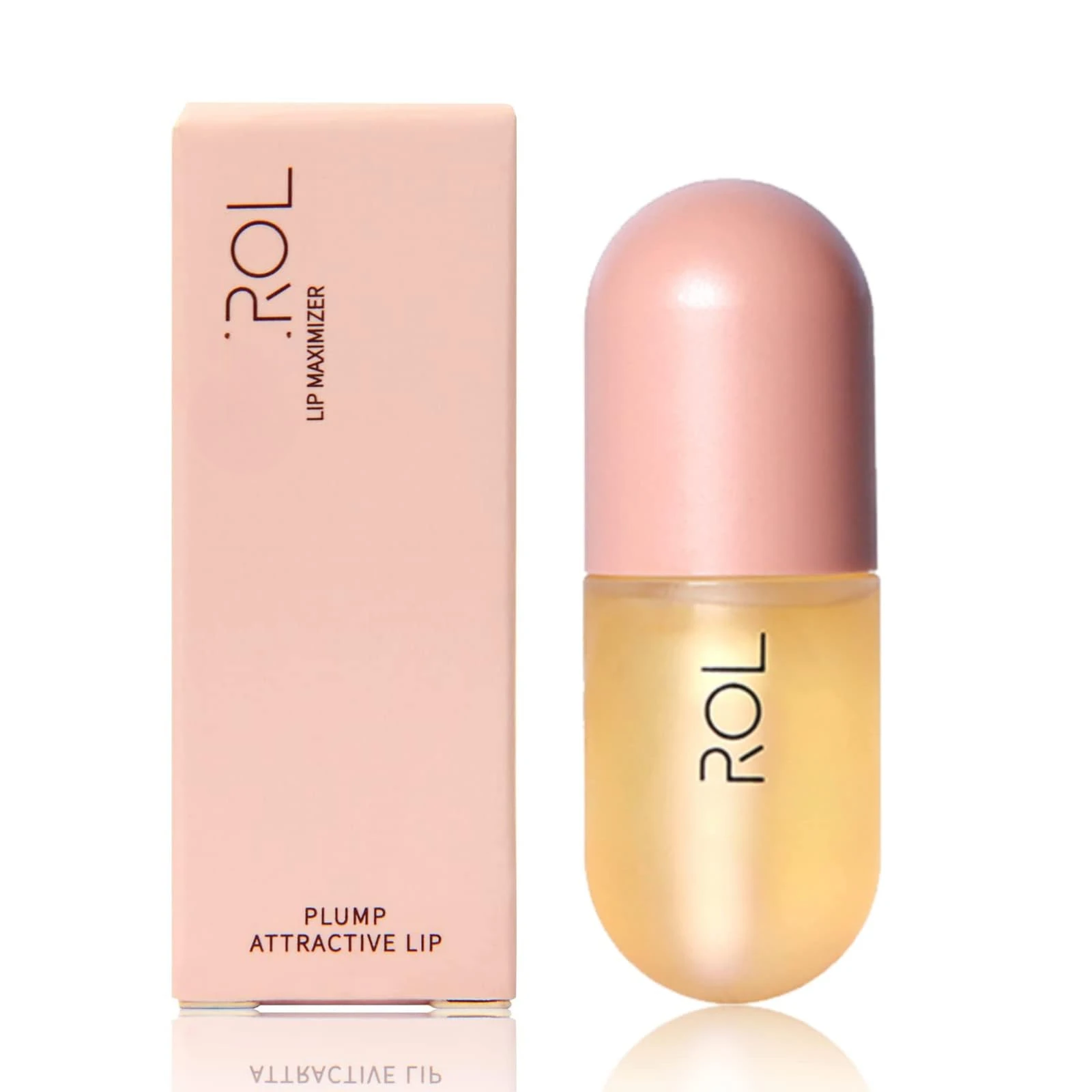 Rosarden Natural Lip Plumper and Lip Care Serum, Lip Enhancer, Lip Gloss, Balm Maximizer for Fullness, Plumping and Moisturizing Lips