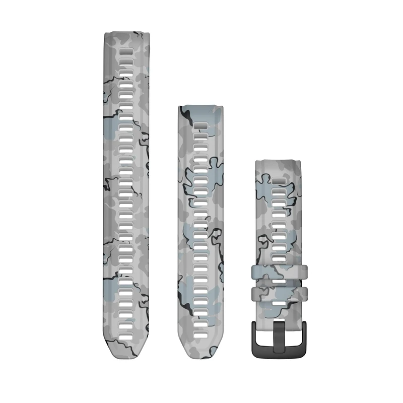 Garmin Instinct 2S Bands (20mm), suitable for Instinct 2S series only, Original accessory, Silicone, Mist Grey Camo - Image 1