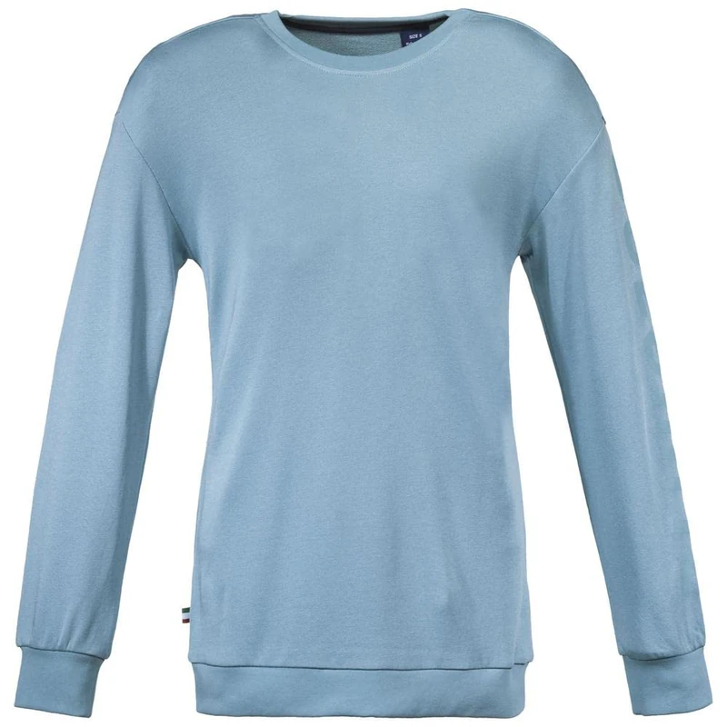 Dolomite Women's JERSEY FLEECE CREW WS GARDENA Girls Jumpers, TEAL BLUE, M - Image 1