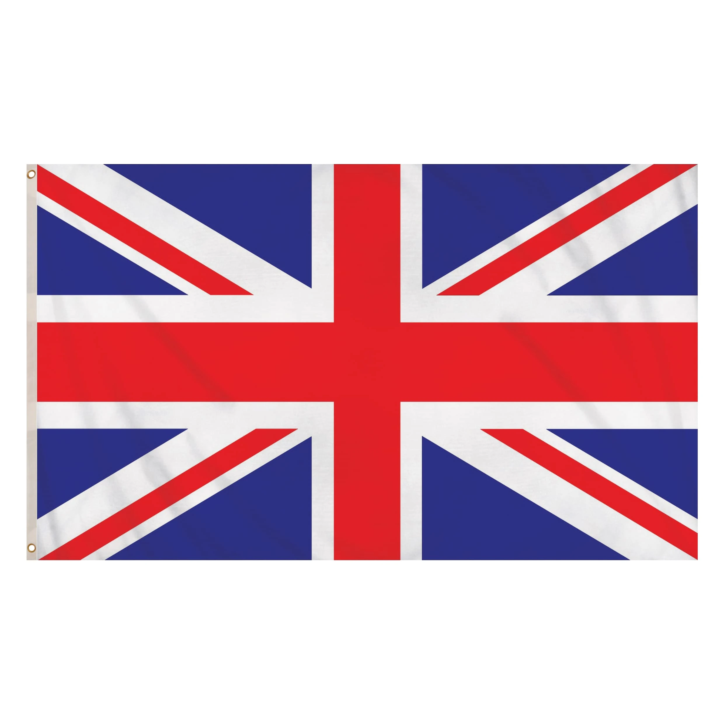 Henbrandt 1x Small Union Jack Flag 3FT x 2FT - Premium British National Flag with Metal Eyelets for Indoor Outdoor Celebrations, Sporting Events, Garden Parties & National Occasions