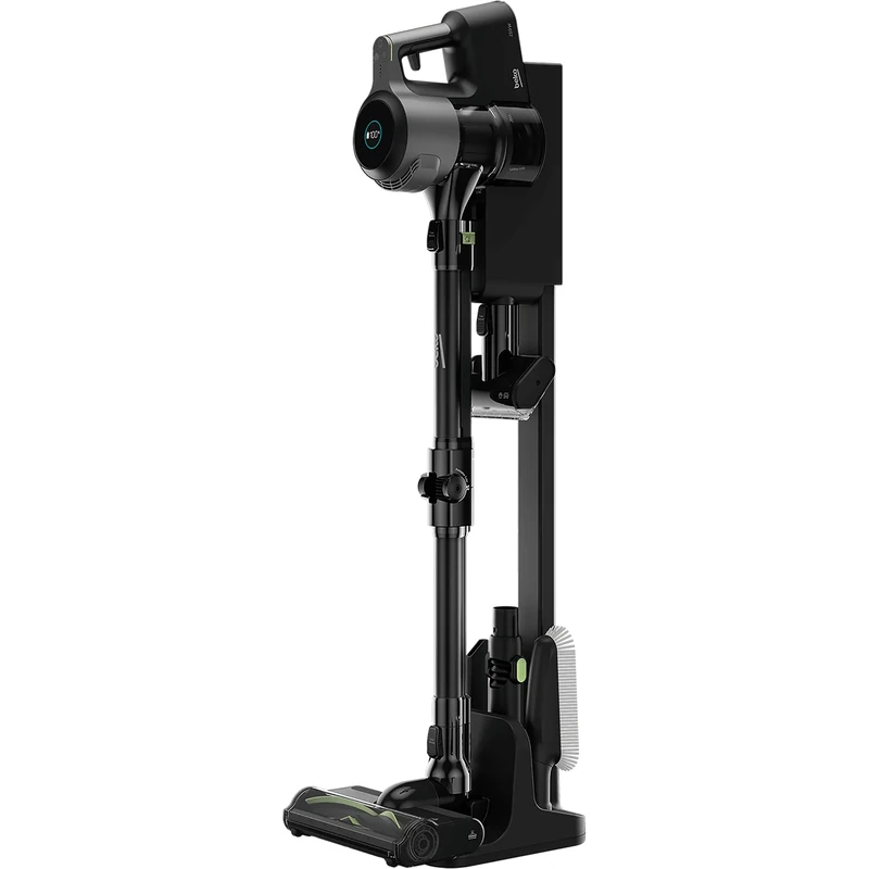 Beko Cordless Smart PowerClean™ Pro Vacuum Cleaner VRT95929VI| Anthracite | 60 Minute Run Time|210W Suction Power| PerformCyclone® Technology, Auto Floor Detect , ActiFlex™ & LED Display