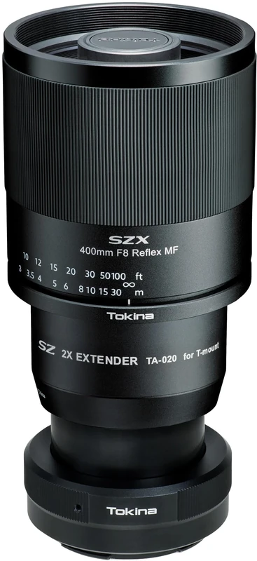 TOKINA SZX-400mm + Extender 2x Kit Sony E-mount