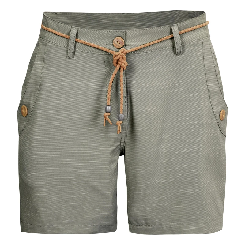 G.I.G.A. DX GS 89 WMN SHRTS 38169-000 Women's Casual Shorts with Belt/Shorts Light Olive Size 42 - Image 1