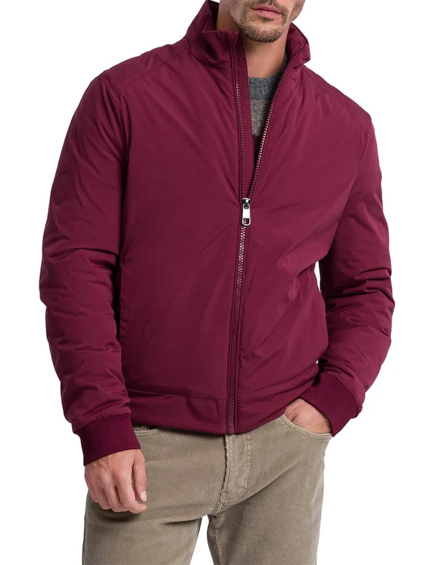 Pierre Cardin Men's Blouson, Tawny Port, L
