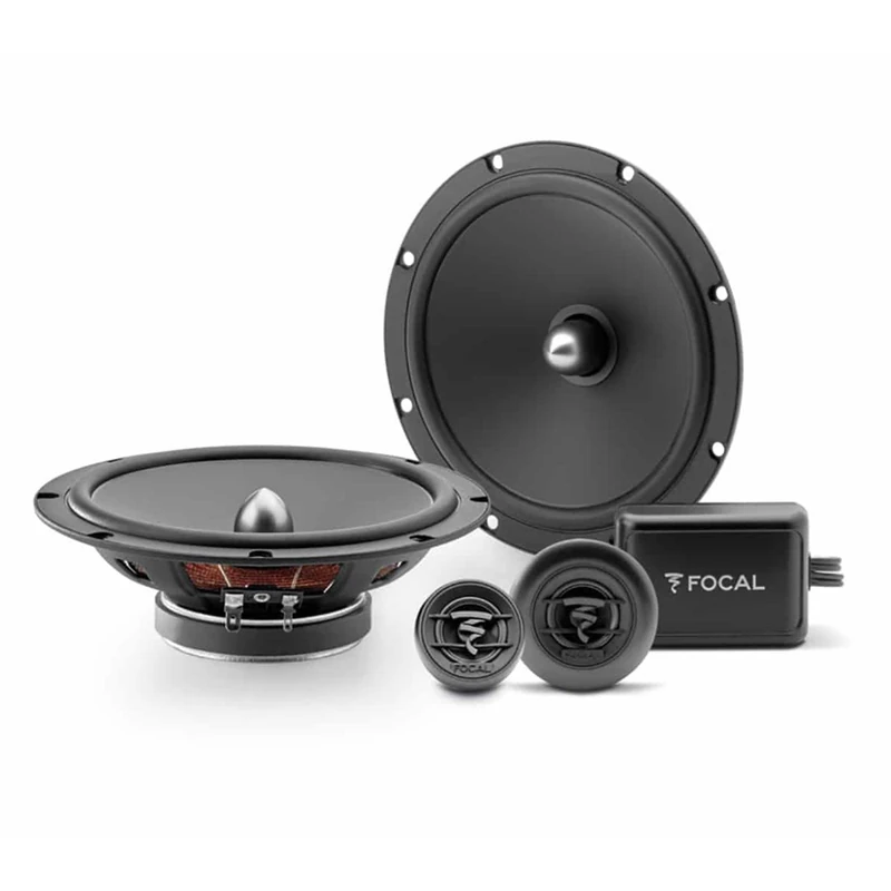 Focal Car Audio Auditor ASE165-S 6.5″ 165mm Shallow 2-Way Car Door Component Speakers 110W