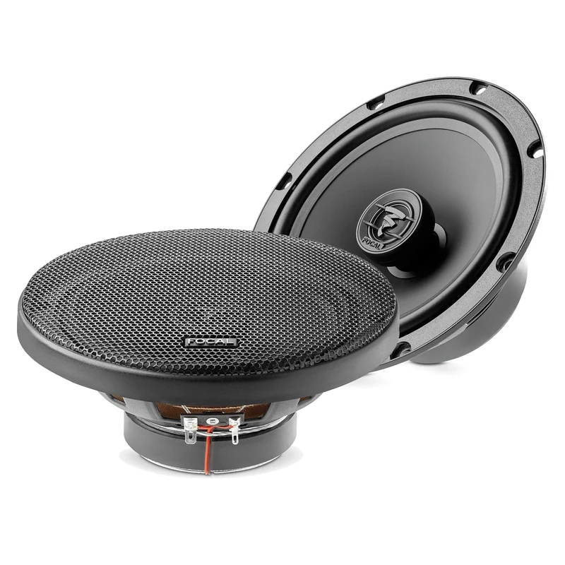 Focal ACX165 Car Audio Speakers, 16.5 cm Coaxial, Black