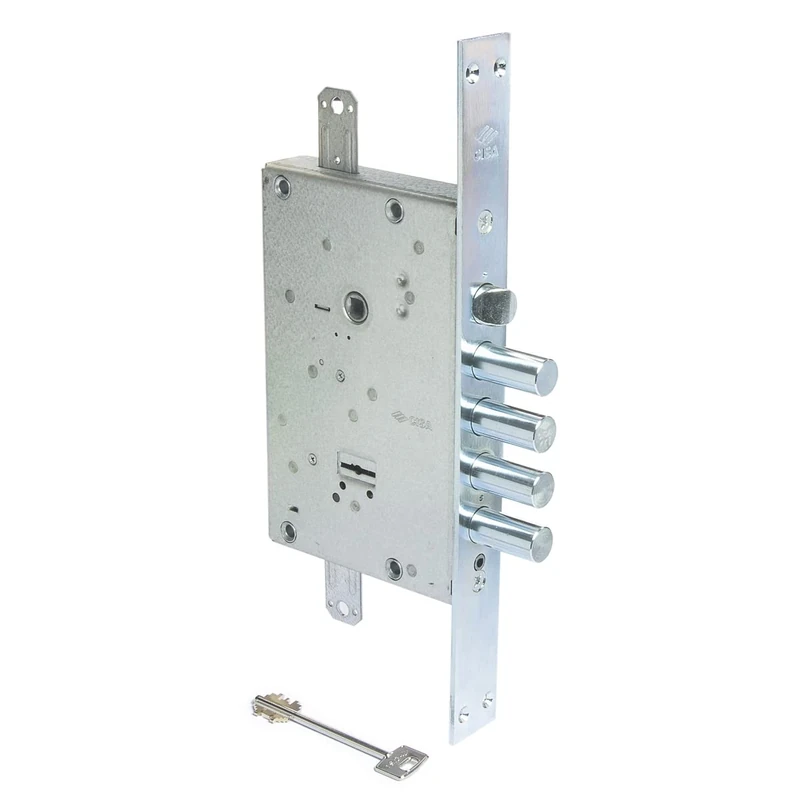 CISA 57685 New Easy Change Double map Reusable Lock, Galvanized Steel, Entrata 64 mm