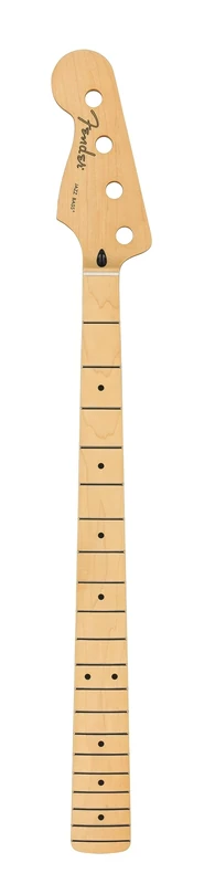 Fender Player Series Jazz Bass LH Neck, 22 Medium Jumbo Frets, Maple, 9.5", Modern "C"